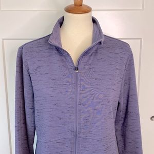 Skechers Lavender Zip-Up Cardigan Sweatshirt Long Sleeve